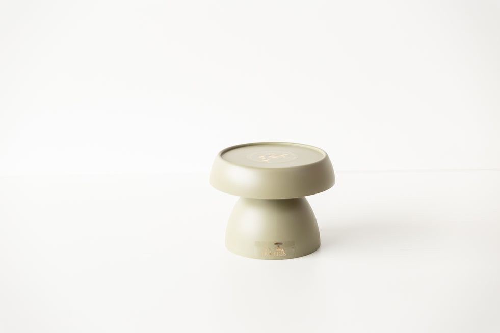 Eucalyptus Mushroom Matte Cake stand - 120mmx130mm