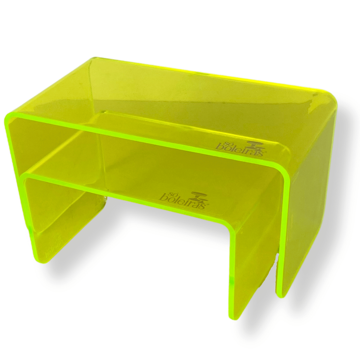Neon Yellow Clean Colorful pair of stands