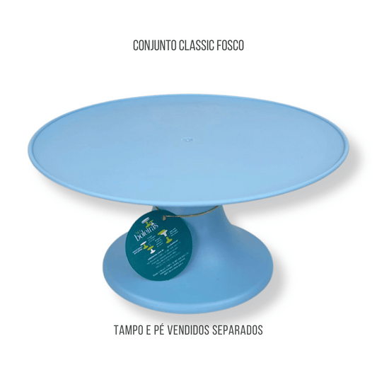 Baby blue classic cake stand 4.5inx9in/220mmx135mm