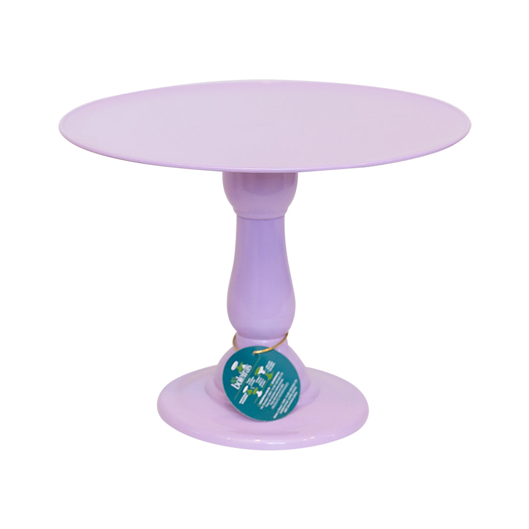 Lilac cake stand - 12.5 x 10 inches