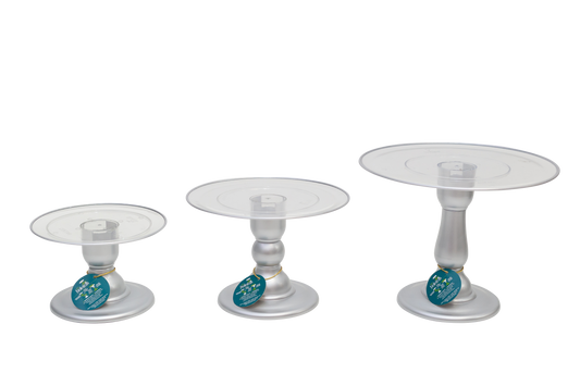 Soboleiras silver premium clean Set of 3 cakestands