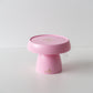 Baby pink Mushroom Matte Cake stand - 150mmx170mm