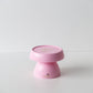 Baby pink Mushroom Matte Cake stand - 120mmx130mm
