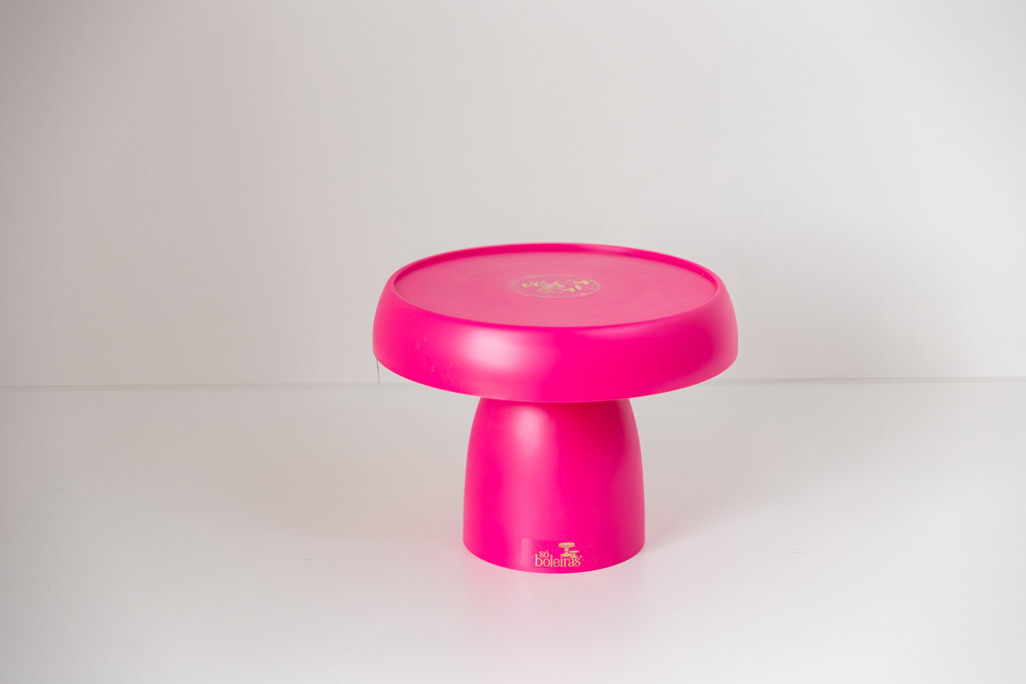 Barbie Pink Mushroom Matte Cake stand - 185mmx210mm