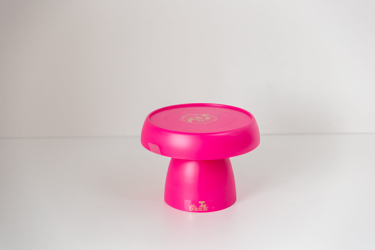 Barbie Pink Mushroom Matte Cake stand - 150mmx170mm
