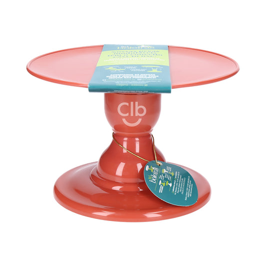 Brick tile cake stand - 9 x 5 inches