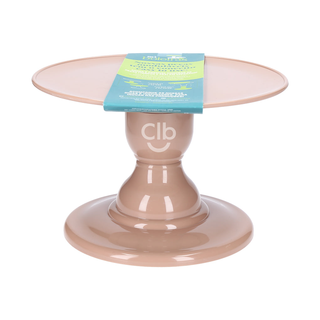 Nutmeg cake stand - 9 x 5 inches