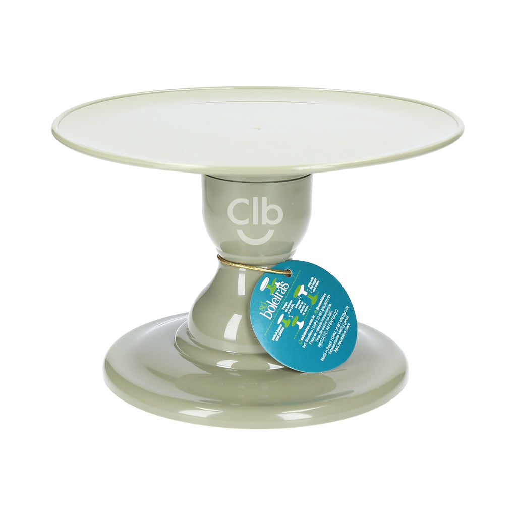 Eucalyptus Green cake stand - 9 x 5 inches