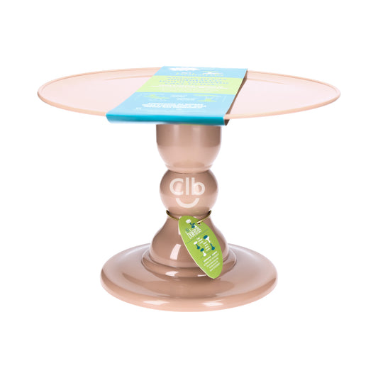 Nutmeg cake stand - 11 x 7 inches