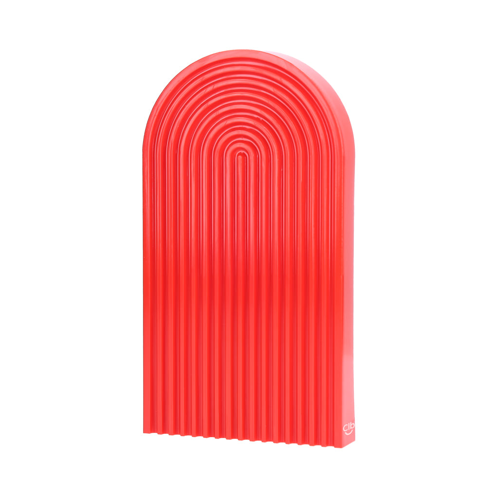 Red arch tray