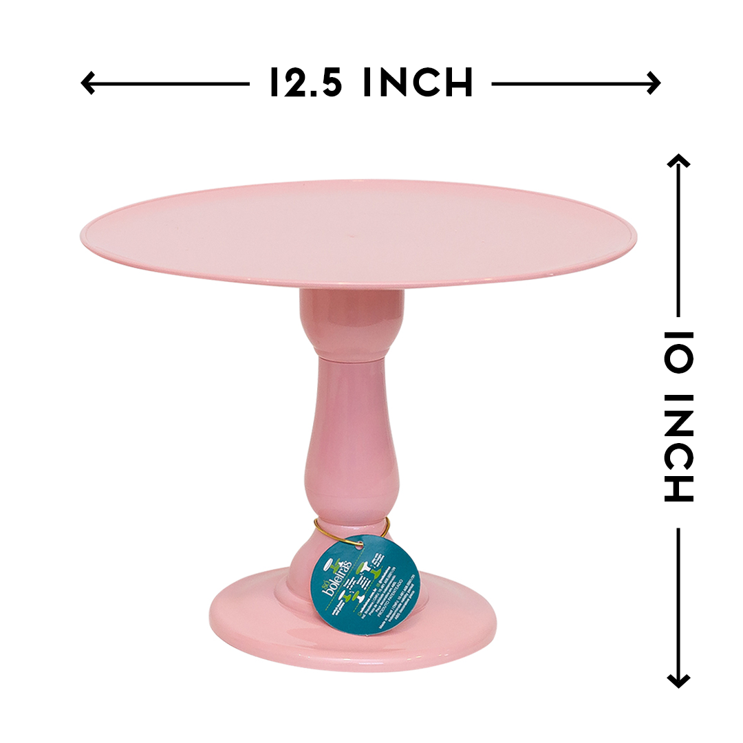 Rose cake stand - 12.5 x 10 inches