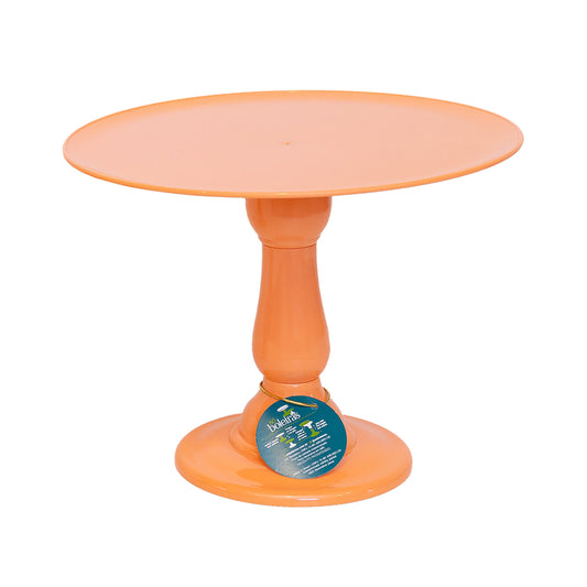 Salmon cake stand - 12.5 x 10 inches