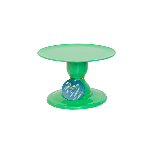 Lemon Green cake stand - 9 x 5 inches