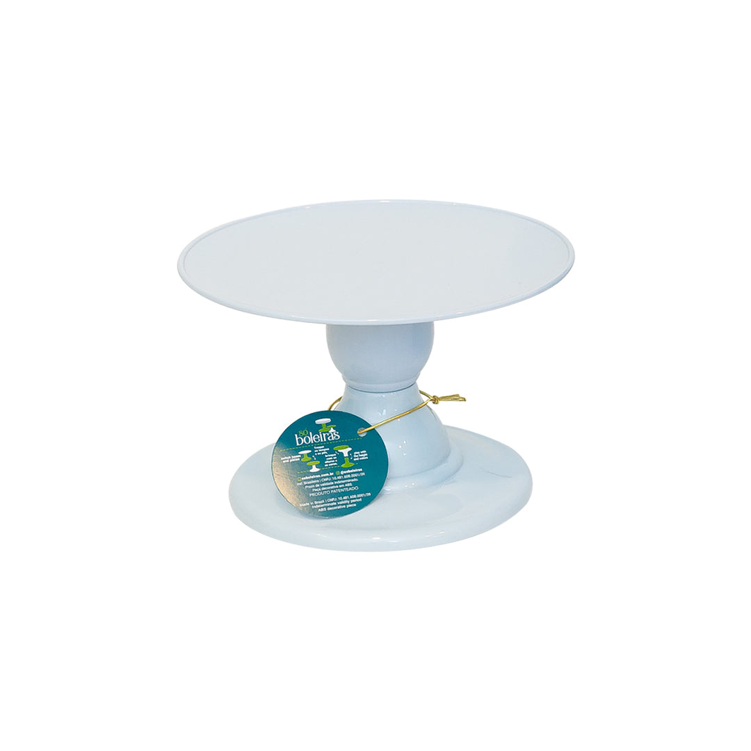 Candy Blue cake stand - 9 x 5 inches