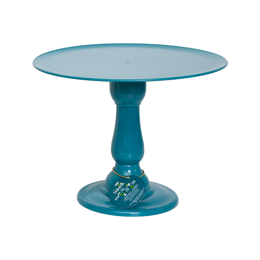 Emerald Green cake stand - 12.5 x 10 inches