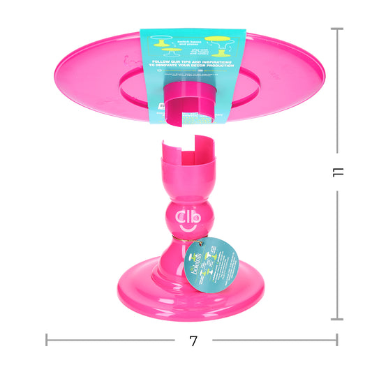 Barbie Pink cake stand - 11 x 7 inches