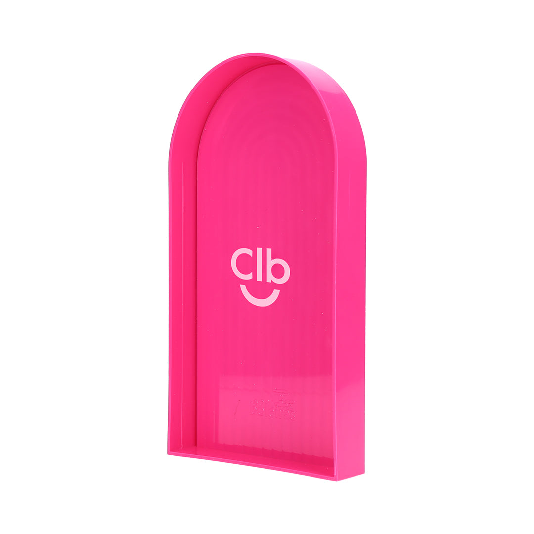 Barbie pink arch tray