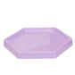 Lilac hexagonal Tray - 7 inches