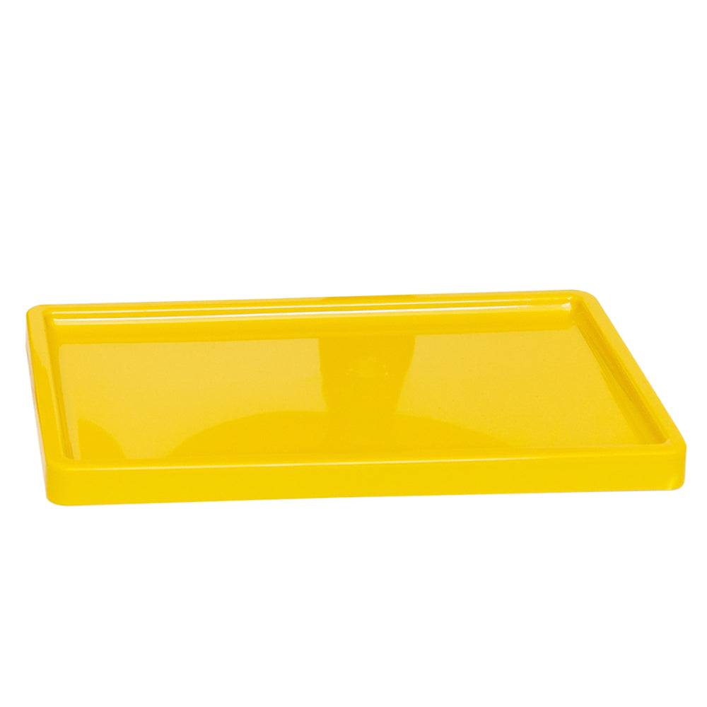 Yellow Rectangular Tray - 12 x 7 inches