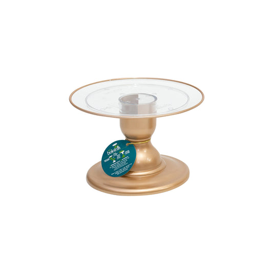 Rose Gold Clean Cake Stand - 9 x 5 inches